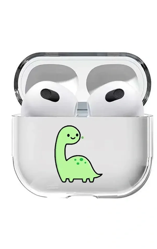 AirPods 3. Nesil Şeffaf Kılıf Dino