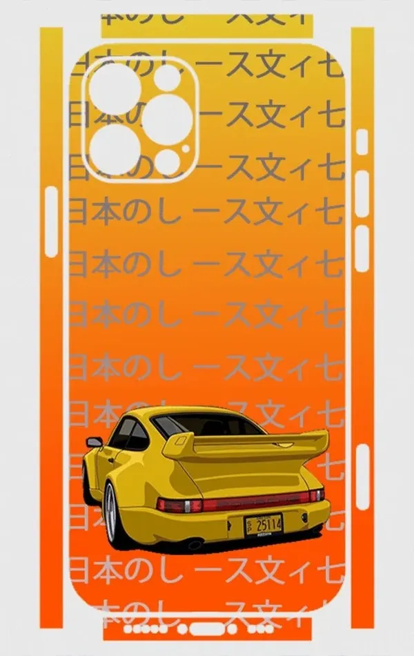 iPhone 12 Pro Max Telefon Kaplama - Porsche 911 JDM