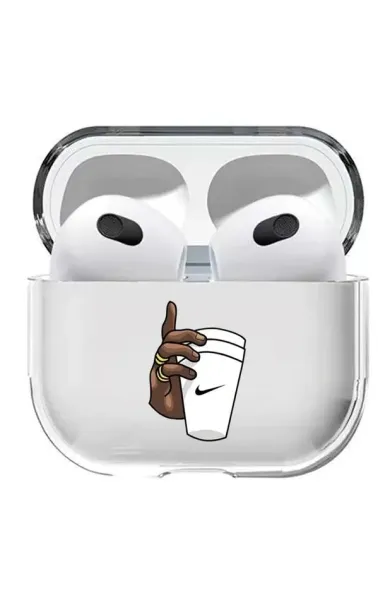 AirPods 3. Nesil Şeffaf Kılıf Glass