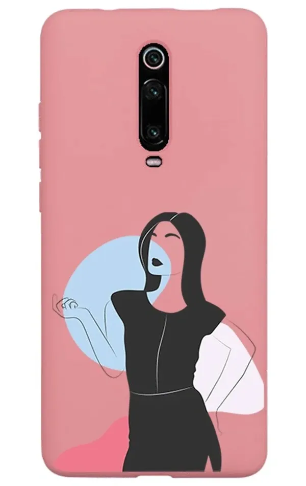 Xiaomi Mi 9T Pro Lansman Kılıf - Art Woman 1