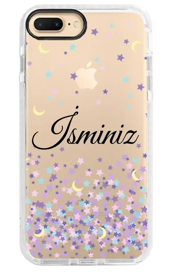 iPhone 7 Plus Impact Case - Moon And Stars