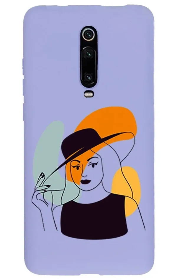 Xiaomi Mi 9T Pro Lansman Kılıf - Art Woman 4