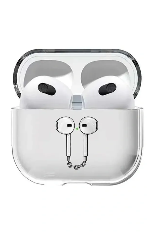 AirPods 3. Nesil Şeffaf Kılıf Kulaklık