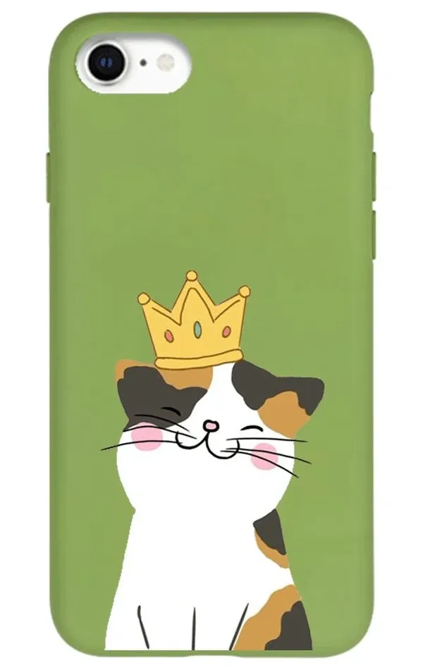 iPhone SE 2020 Lansman Kılıf - Kedi