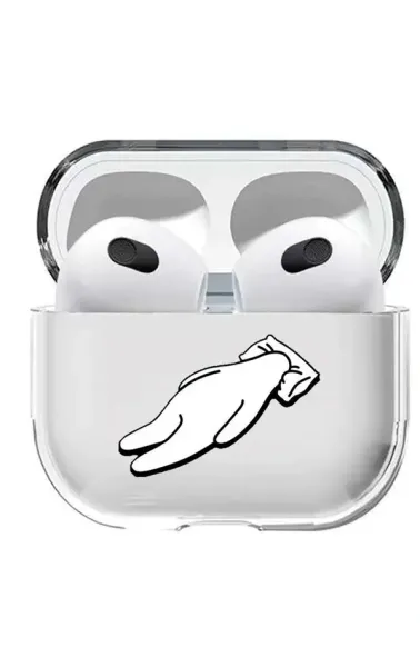 AirPods 3. Nesil Şeffaf Kılıf Sleep