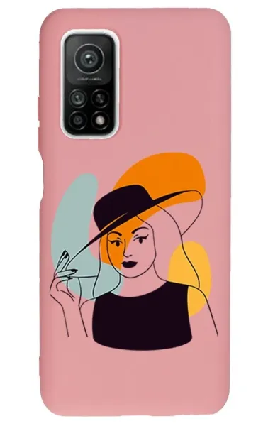 Xiaomi Mi 10T Lansman Kılıf - Art Woman 4