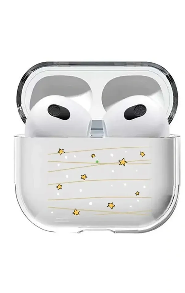 AirPods 3. Nesil Şeffaf Kılıf Stars 2