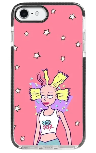 iPhone 8 Impact Case - 90's Girl