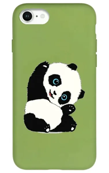 iPhone SE 2020 Lansman Kılıf - Pandas