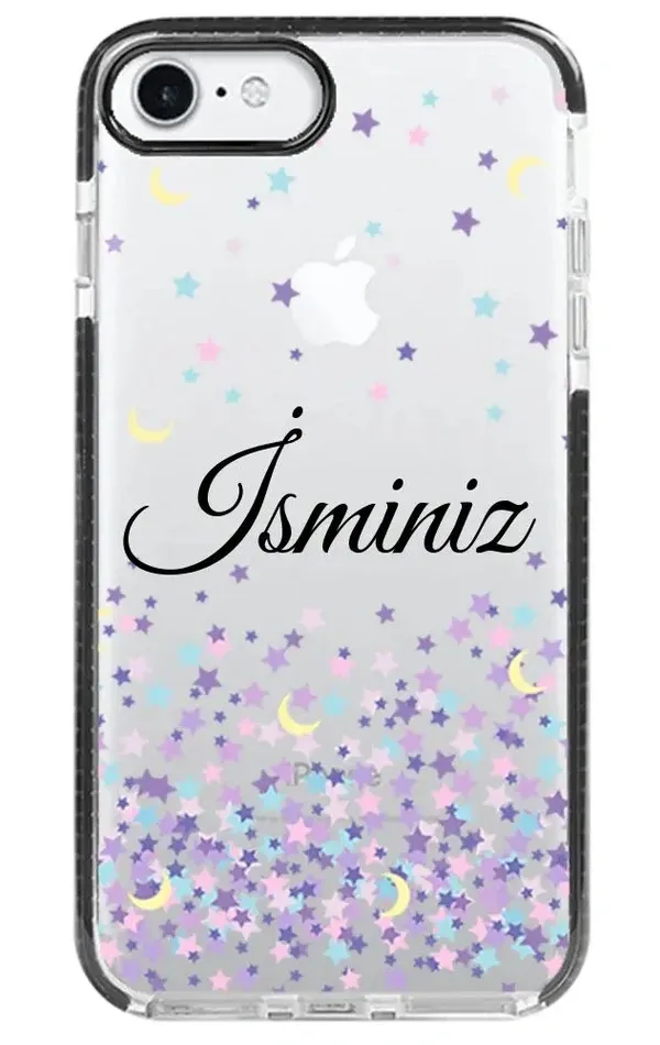 iPhone 8 Impact Case - Moon And Stars