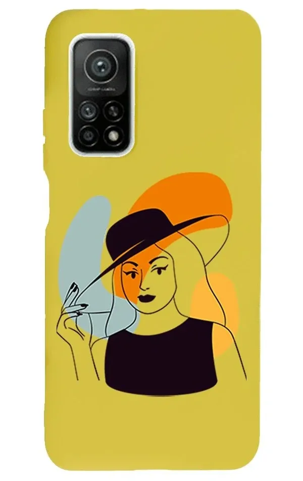 Xiaomi Mi 10T Pro Lansman Kılıf - Art Woman 4