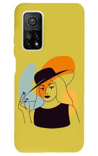 Xiaomi Mi 10T Pro Lansman Kılıf - Art Woman 4