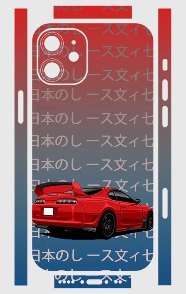 iPhone 12 Telefon Kaplama - Supra MK4 JDM