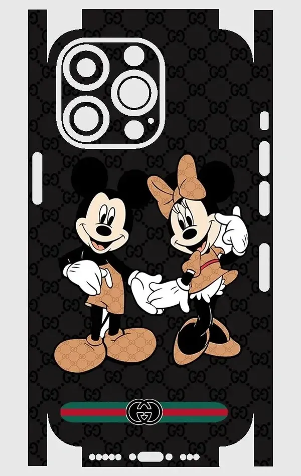 iPhone 13 Pro Max Telefon Kaplama - Mickey Çift