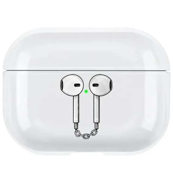 AirPods Pro 2. Nesil Şeffaf Kılıf - Kulaklık