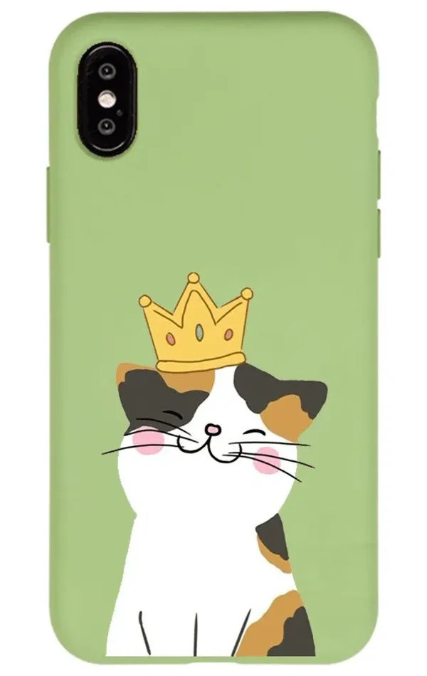 iPhone X Lansman Kılıf - Kedi