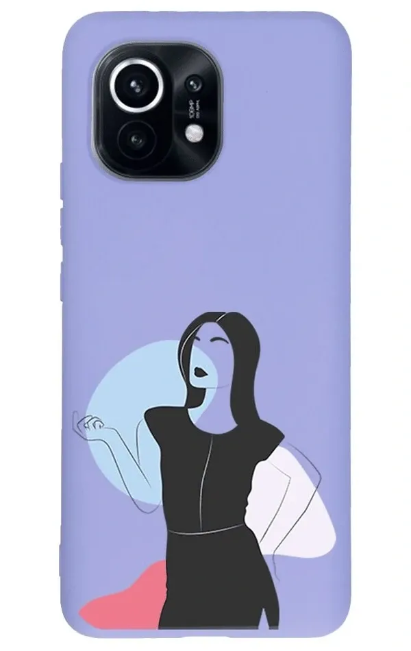 Xiaomi Mi 11 Lansman Kılıf - Art Woman 1