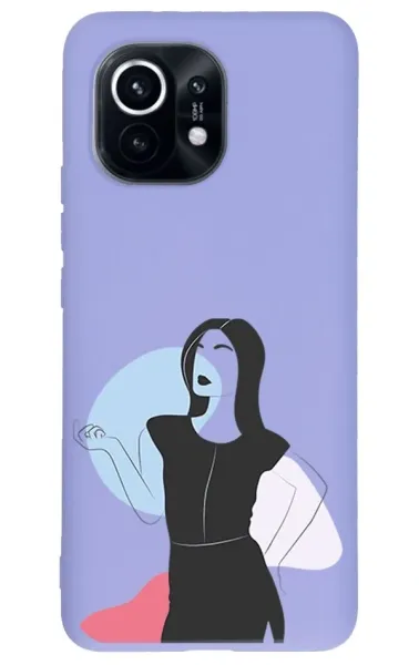 Xiaomi Mi 11 Lansman Kılıf - Art Woman 1