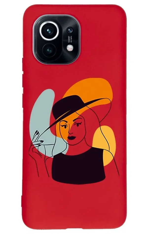 Xiaomi Mi 11 Lansman Kılıf - Art Woman 4