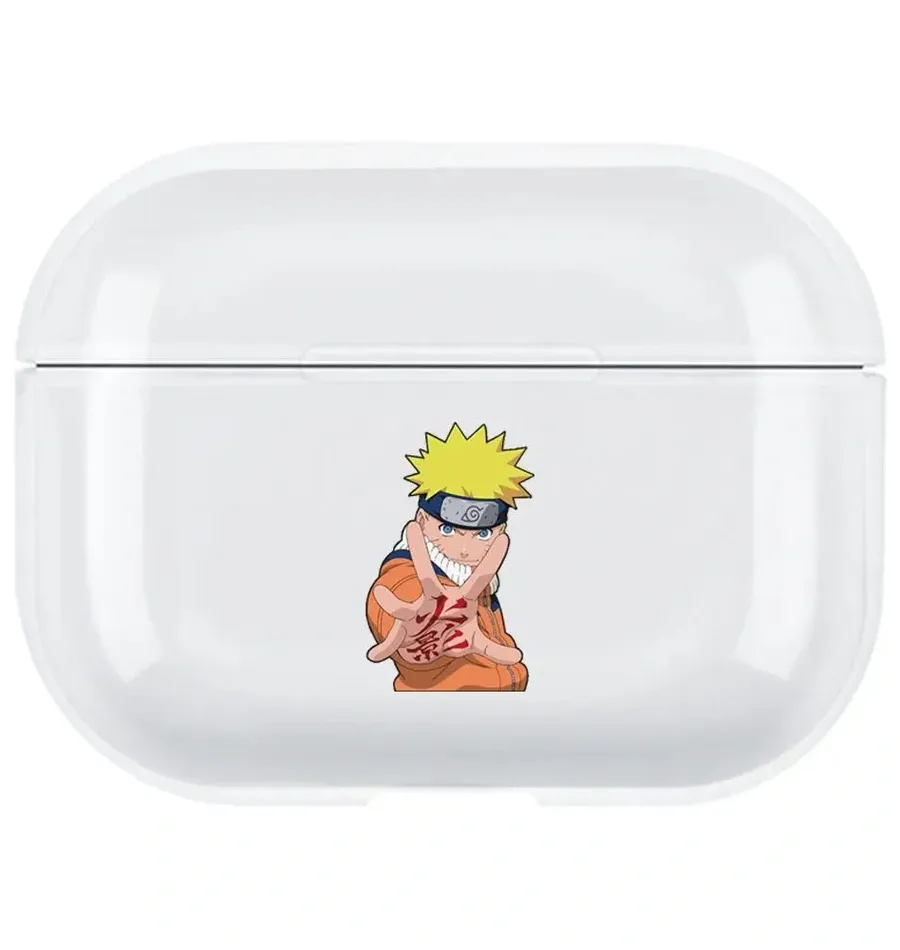 AirPods Pro 2. Nesil Şeffaf Kılıf - Naruto