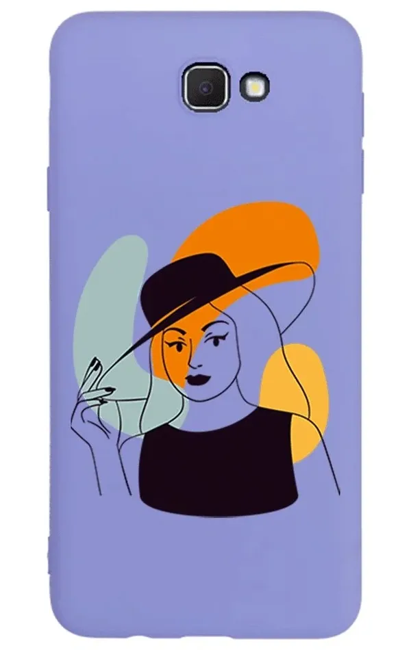 Samsung Galaxy J7 Prime 2 Lansman Kılıf - Art Woman 4