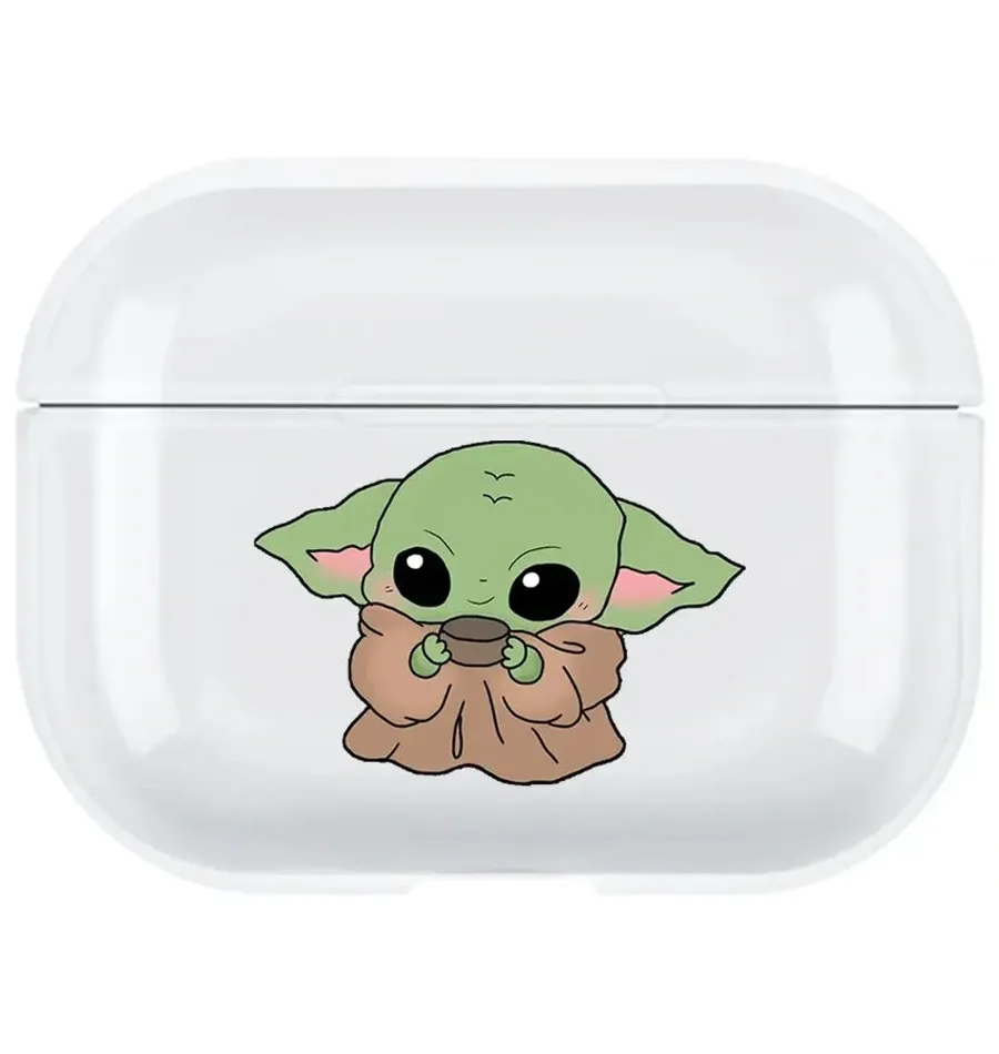 AirPods Pro 2. Nesil Şeffaf Kılıf - Yoda