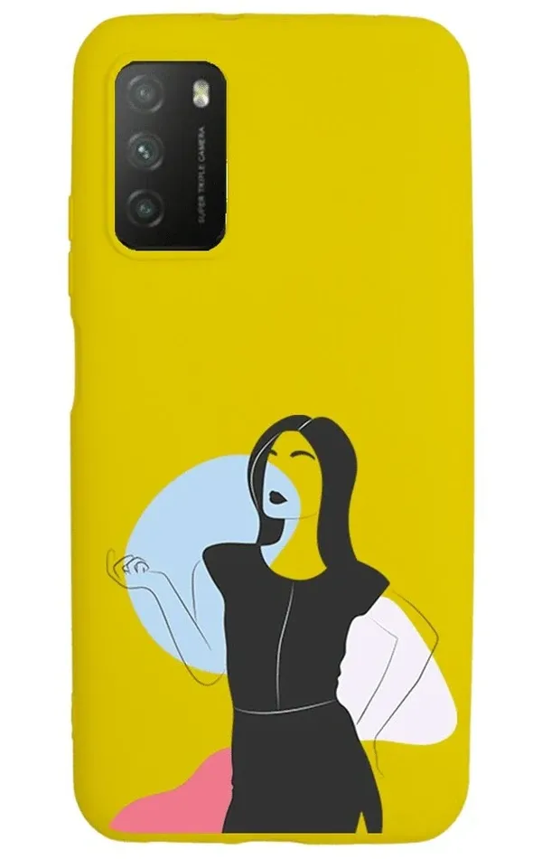 Xiaomi Poco M3 Lansman Kılıf - Art Woman 1