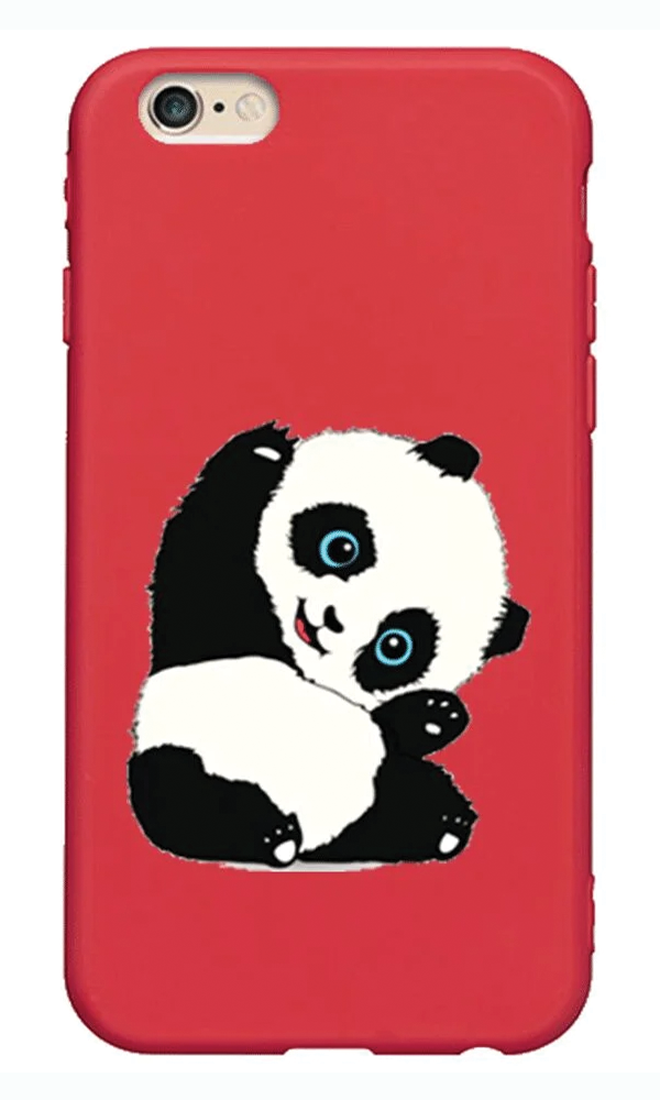 iPhone 6 Plus Lansman Kılıf - Pandas