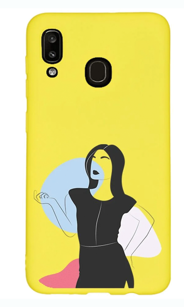 Samsung Galaxy A30 Lansman Kılıf - Art Woman 1