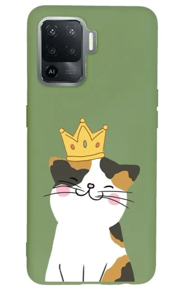 Oppo Reno 5 Lite Lansman Kılıf - Kedi