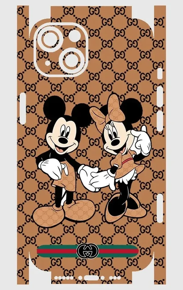 iPhone 13 Telefon Kaplama - Mickey Çift