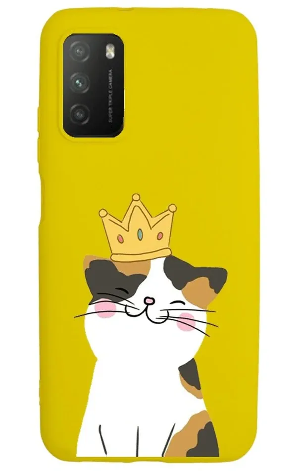 Xiaomi Poco M3 Lansman Kılıf - Kedi