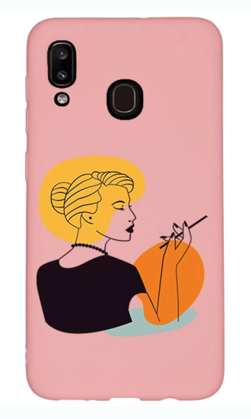 Samsung Galaxy A30 Lansman Kılıf - Art Woman 2