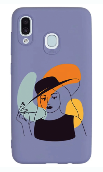 Samsung Galaxy A30 Lansman Kılıf - Art Woman 4