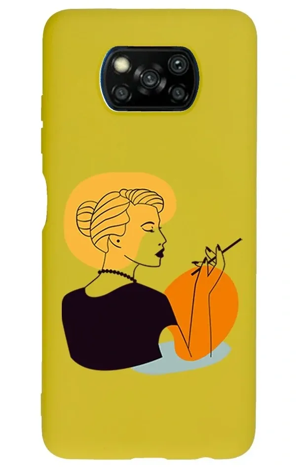 Xiaomi Poco X3 Lansman Kılıf - Art Woman 2