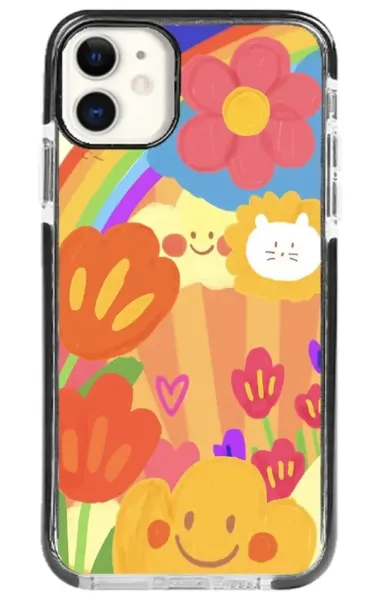 iPhone 11 Impact Case - Flower