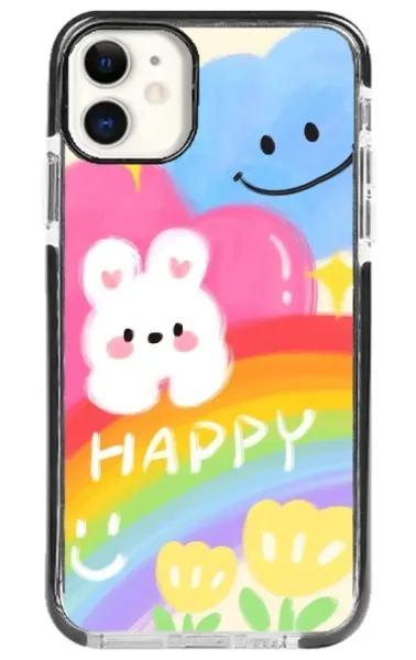 iPhone 11 Impact Case - Happy