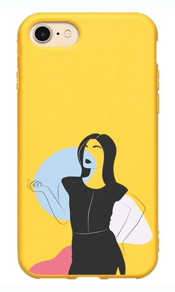 iPhone 7 Lansman Kılıf - Art Woman 1