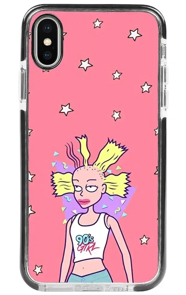 iPhone X Impact Case - 90's Girl