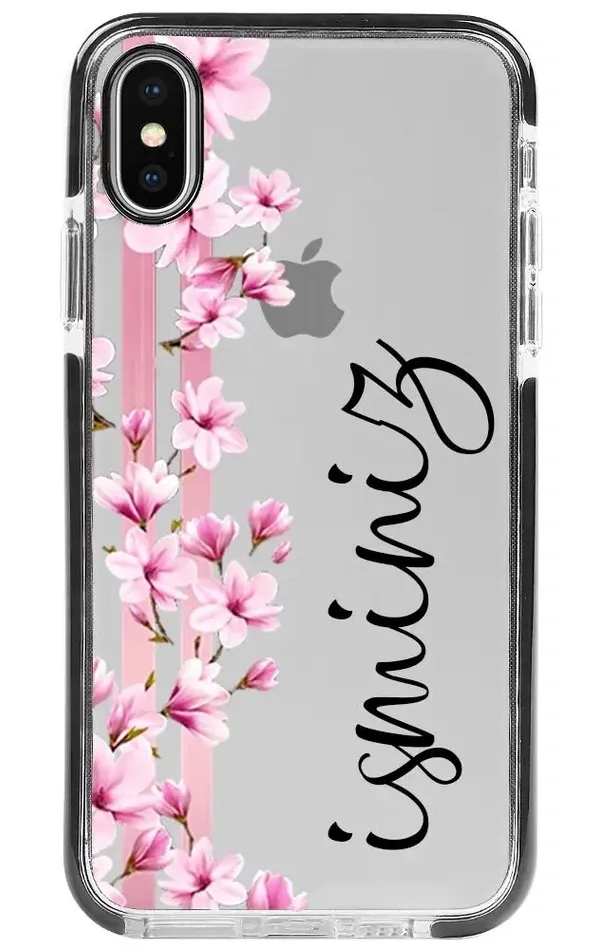 iPhone X Impact Case - Cherry Flower