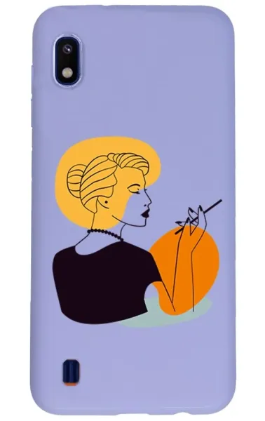 Samsung Galaxy M10 Lansman Kılıf - Art Woman 2