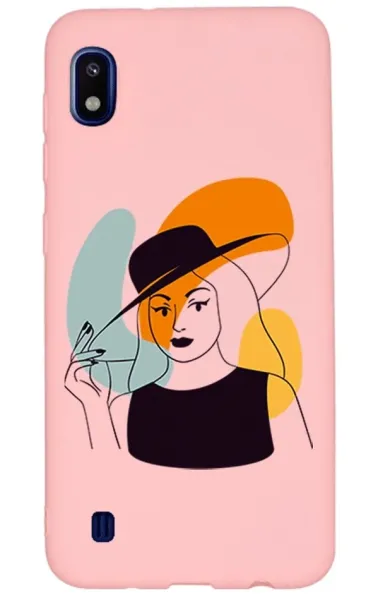 Samsung Galaxy M10 Lansman Kılıf - Art Woman 4