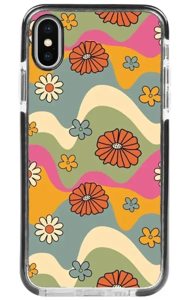 iPhone X Impact Case - Flower 2