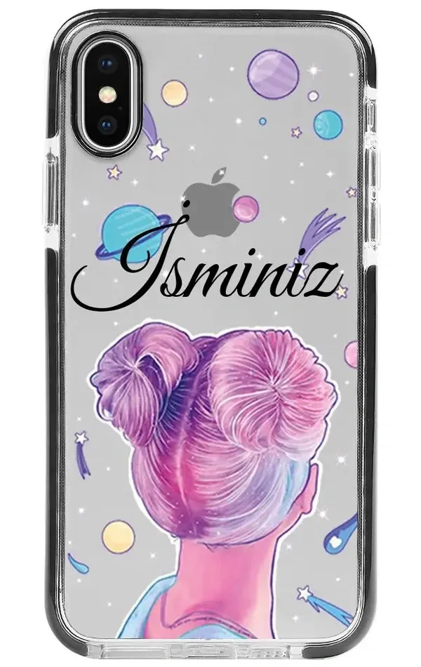 iPhone X Impact Case - Girl Universe