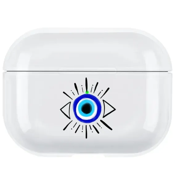 AirPods Pro Şeffaf Kılıf Eyes