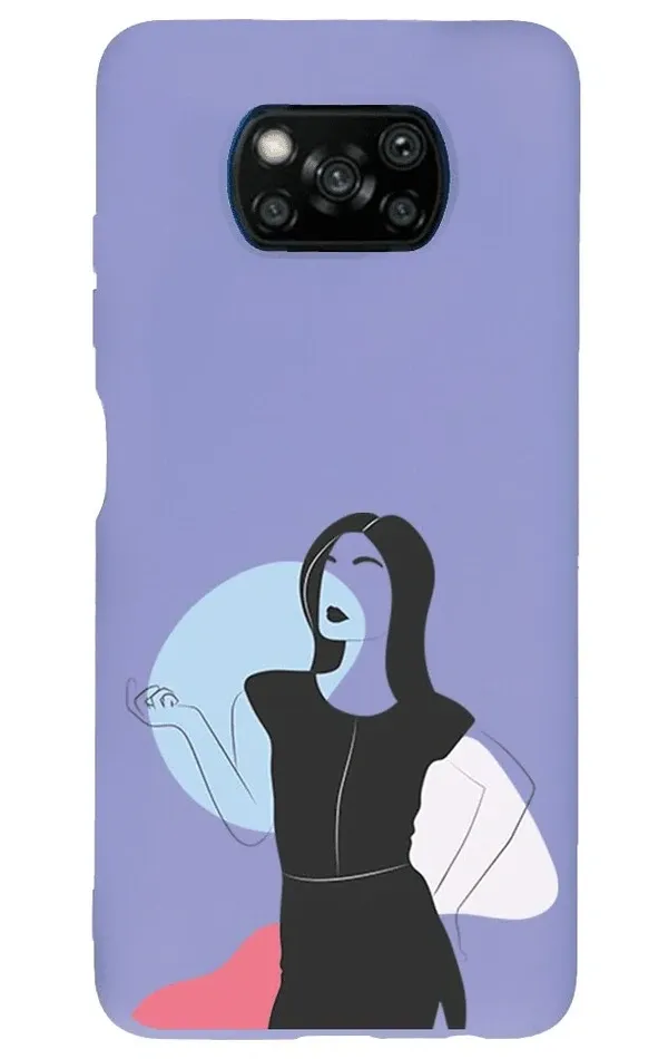 Xiaomi Poco X3 Pro Lansman Kılıf - Art Woman 1