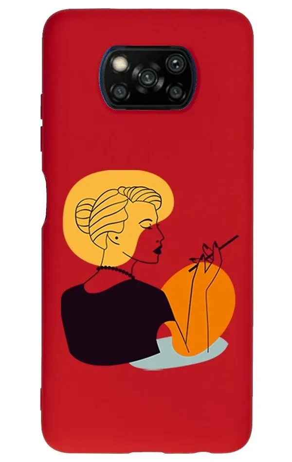 Xiaomi Poco X3 Pro Lansman Kılıf - Art Woman 2