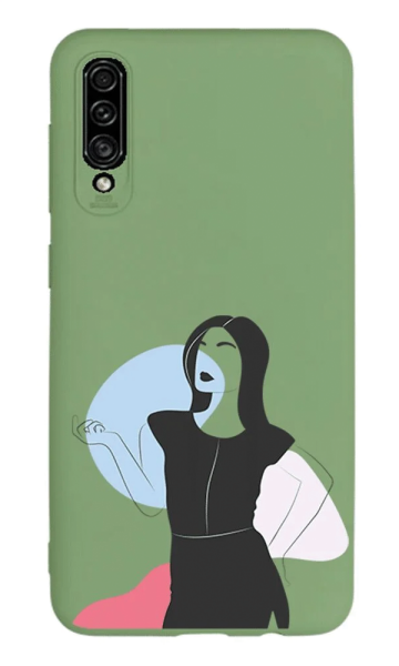 Samsung Galaxy A30s Lansman Kılıf - Art Woman 1