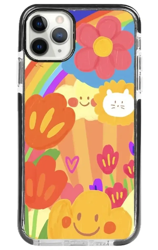 iPhone 11 Pro Impact Case - Flower