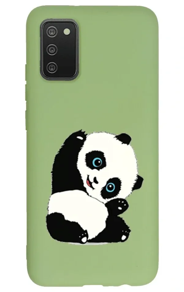 Samsung Galaxy A02s Lansman Kılıf - Pandas